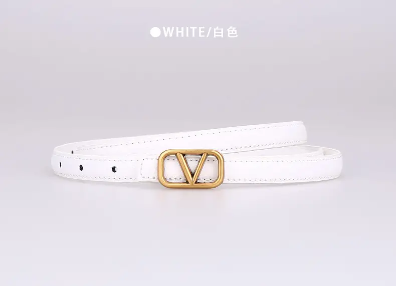V-Braceled Leather Belt for Women Skirt & Pants — feature 25