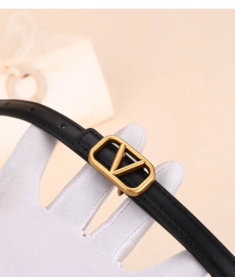 V-Braceled Leather Belt for Women Skirt & Pants — feature 27