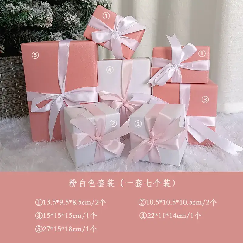 Luxury Cross-Border Christmas Tree Set 1.8m Pink Flocking - Image 5