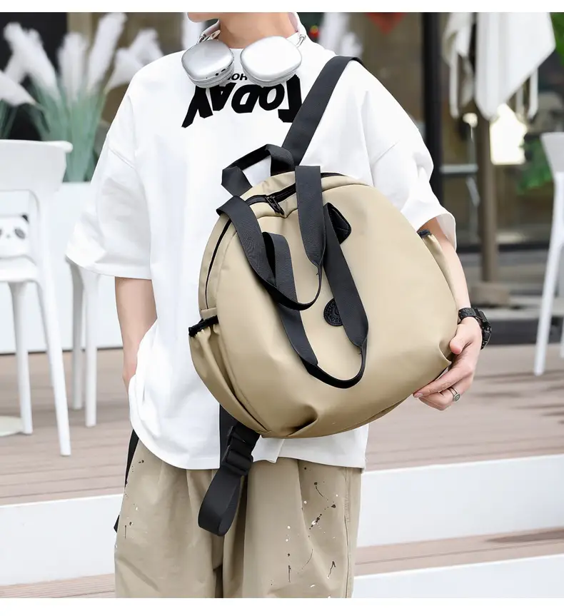 Men's Green Laptop Backpack with Shoulder Strap — feature 23