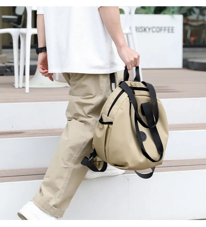 Men's Green Laptop Backpack with Shoulder Strap — feature 24