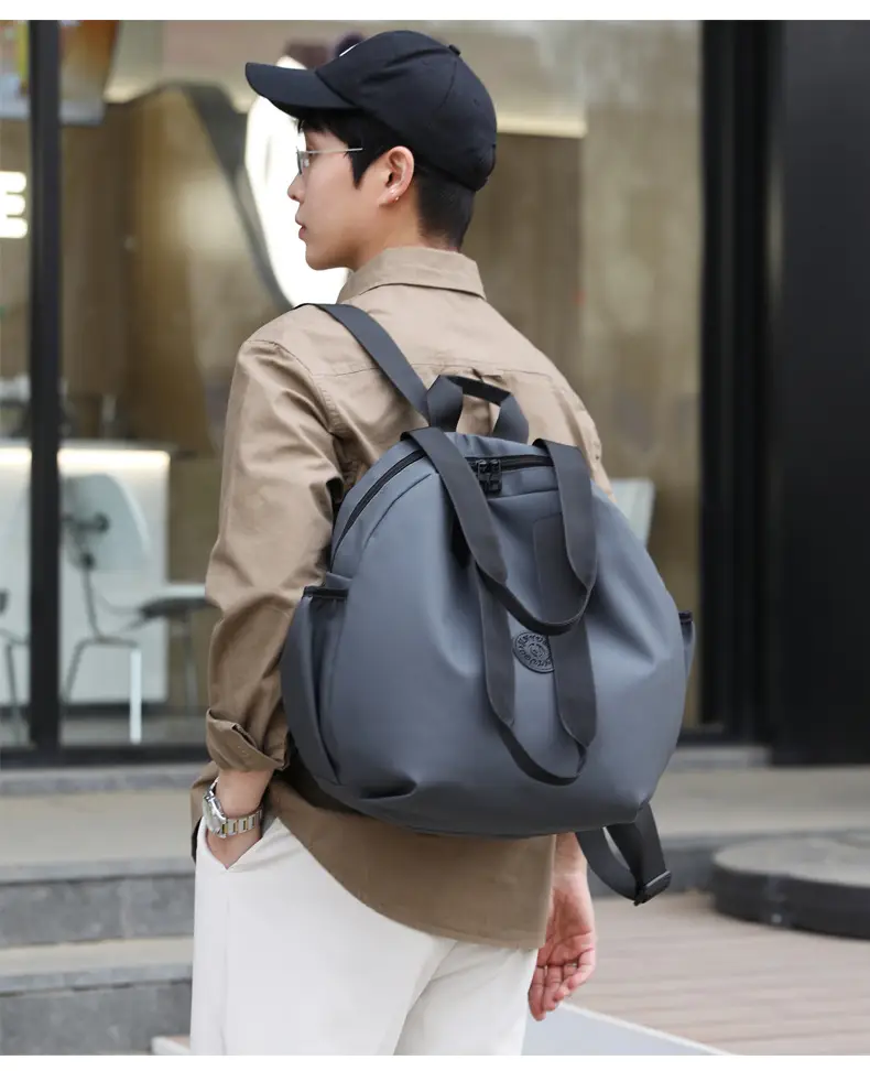 Men's Green Laptop Backpack with Shoulder Strap — feature 28