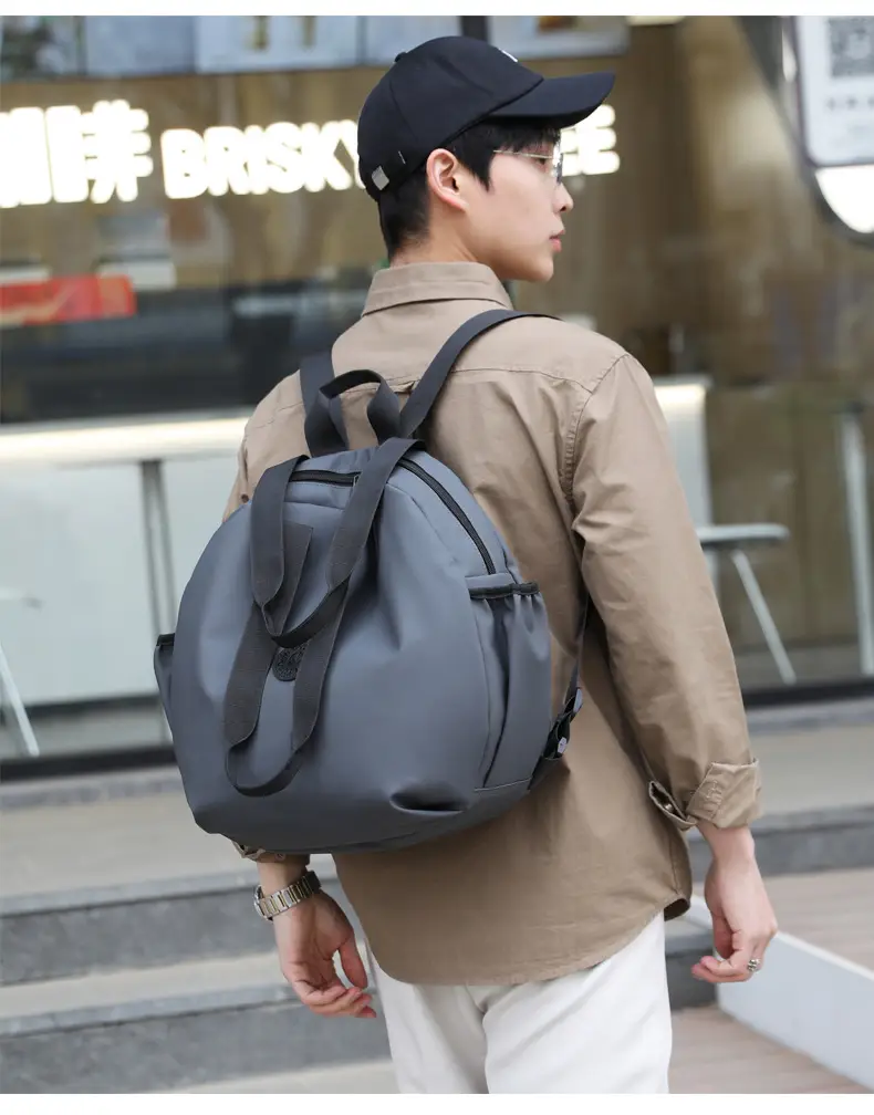 Men's Green Laptop Backpack with Shoulder Strap — feature 29