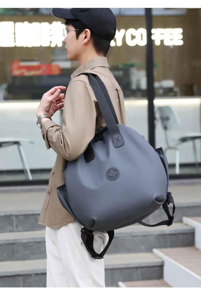 Men's Green Laptop Backpack with Shoulder Strap — feature 30