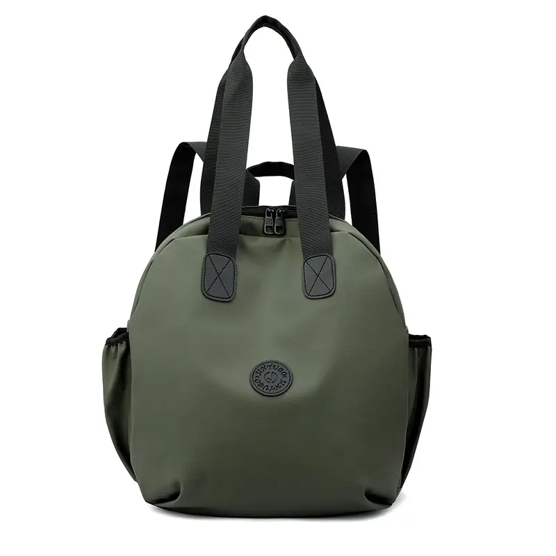 Men's Green Laptop Backpack with Shoulder Strap - Image 3