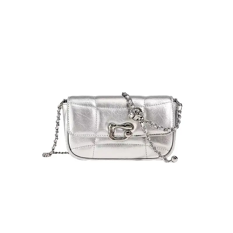 Silver Chain Shoulder Bag for Women 2026 - Image 7