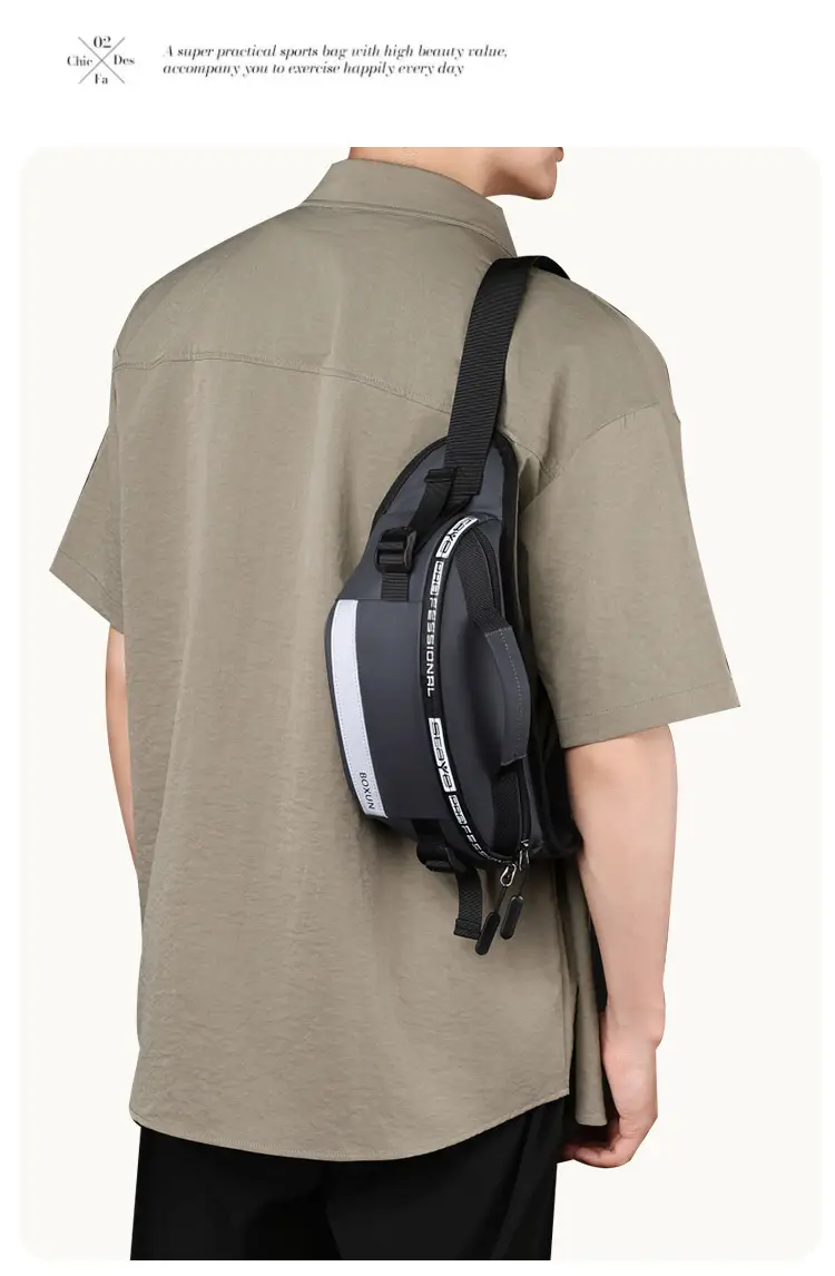 Men's Waterproof Crossbody Bag Summer Travel Sports Cycling Lightweight — feature 11