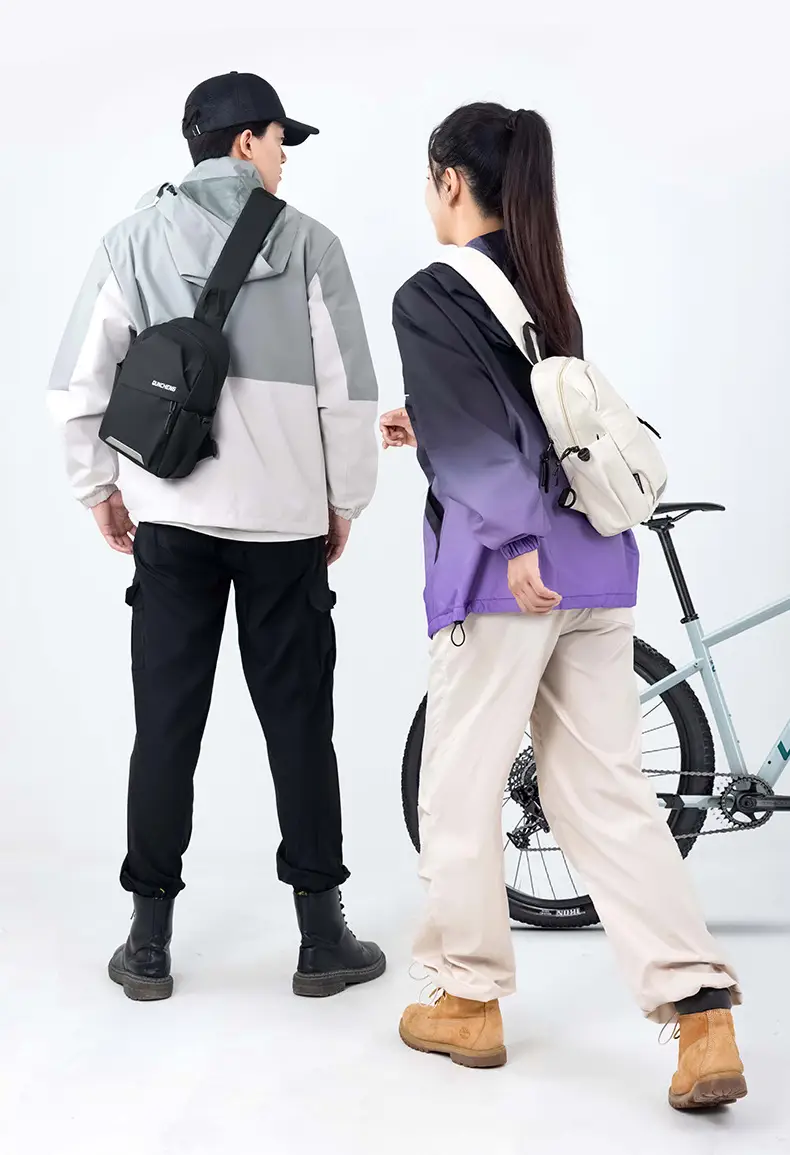 Men's Travel Backpack Waterproof Lightweight Chest Bag — feature 18