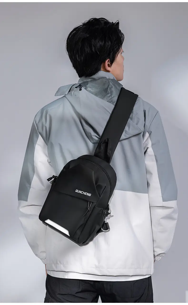 Men's Travel Backpack Waterproof Lightweight Chest Bag — feature 26