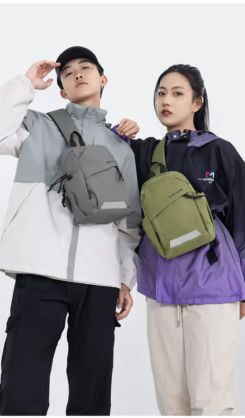 Men's Travel Backpack Waterproof Lightweight Chest Bag — feature 33
