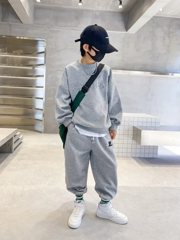 Panda Yuanyuan 2024 Kids Long Sleeve T-Shirt Brown - Image 4