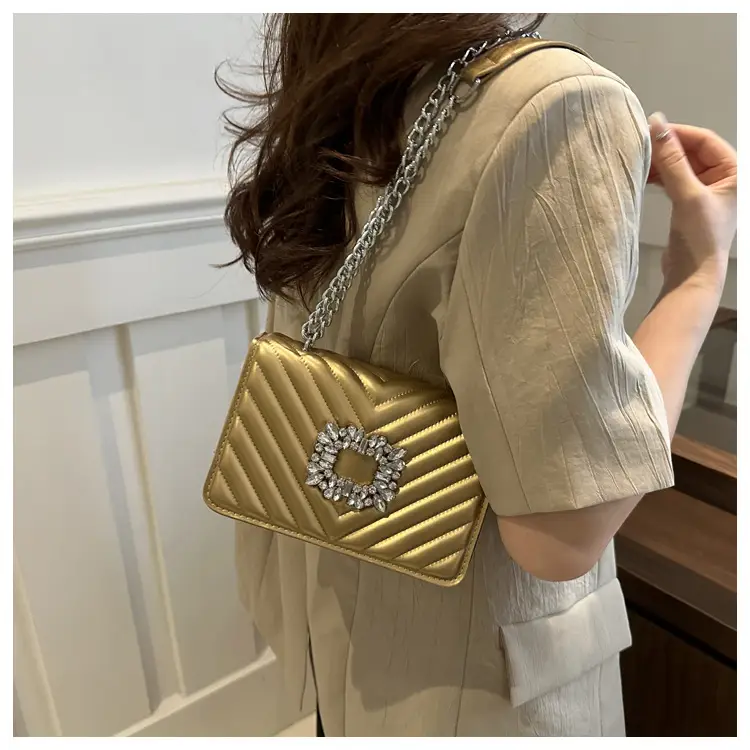 Pink Diamond Crossbody Bag for Women — feature 16