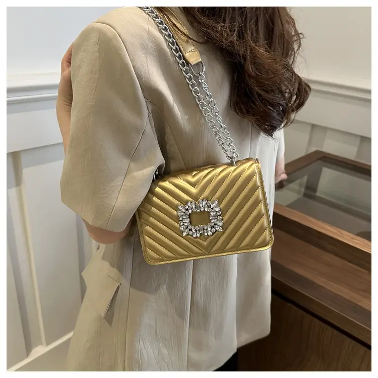 Pink Diamond Crossbody Bag for Women — feature 17