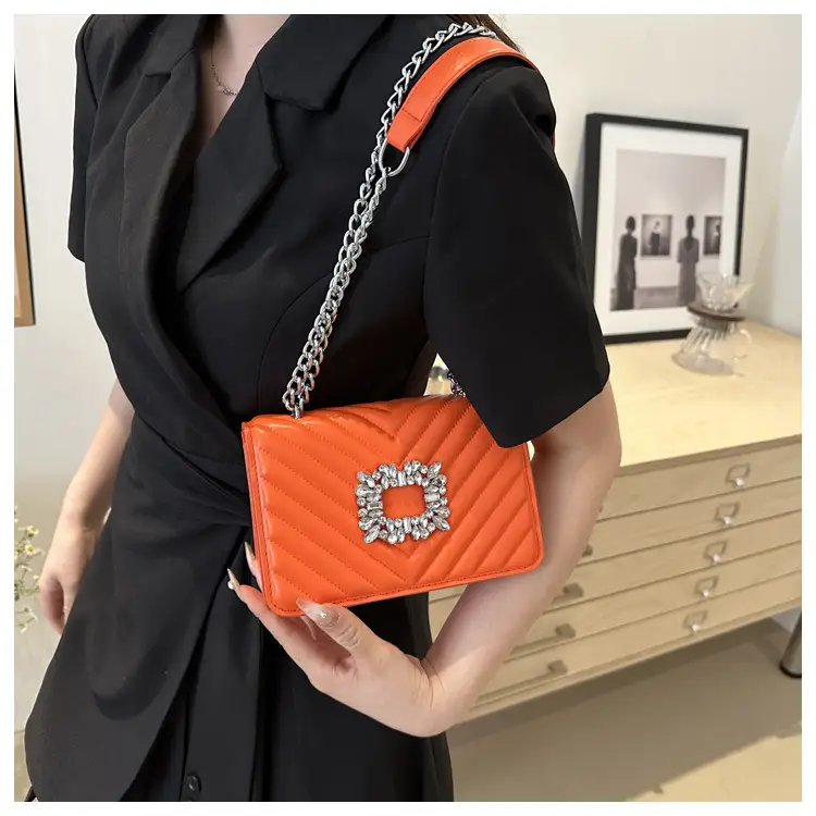 Pink Diamond Crossbody Bag for Women — feature 18