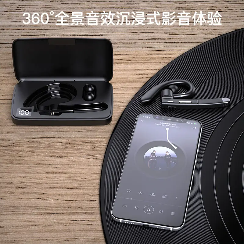 Hanging Wireless Bluetooth Earbuds yyk520 with Digital Display - Image 4