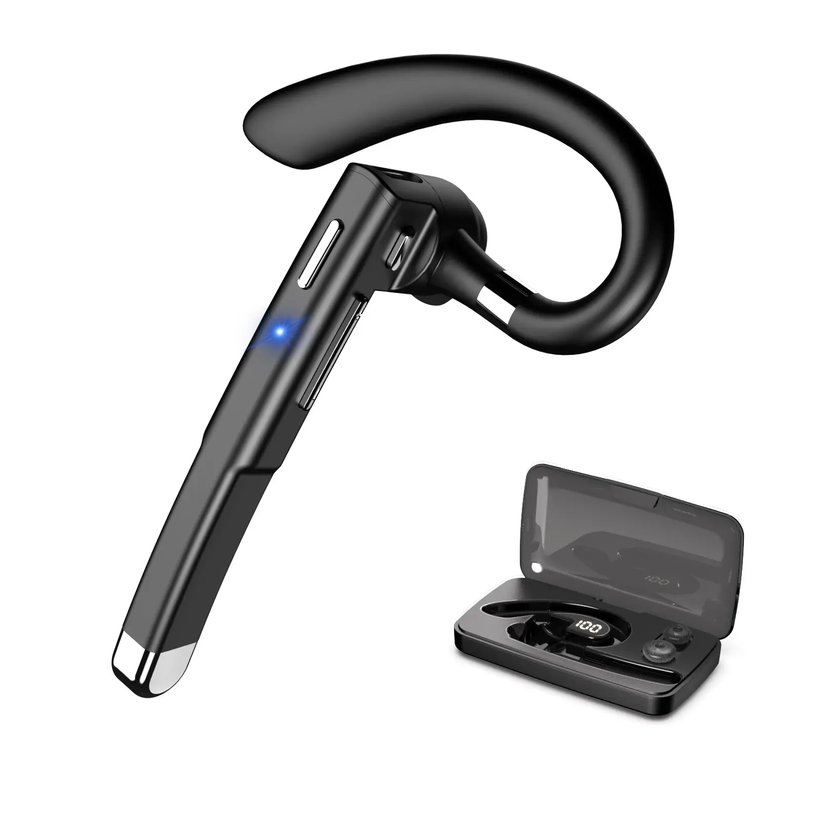 Hanging Wireless Bluetooth Earbuds yyk520 with Digital Display - Image 6