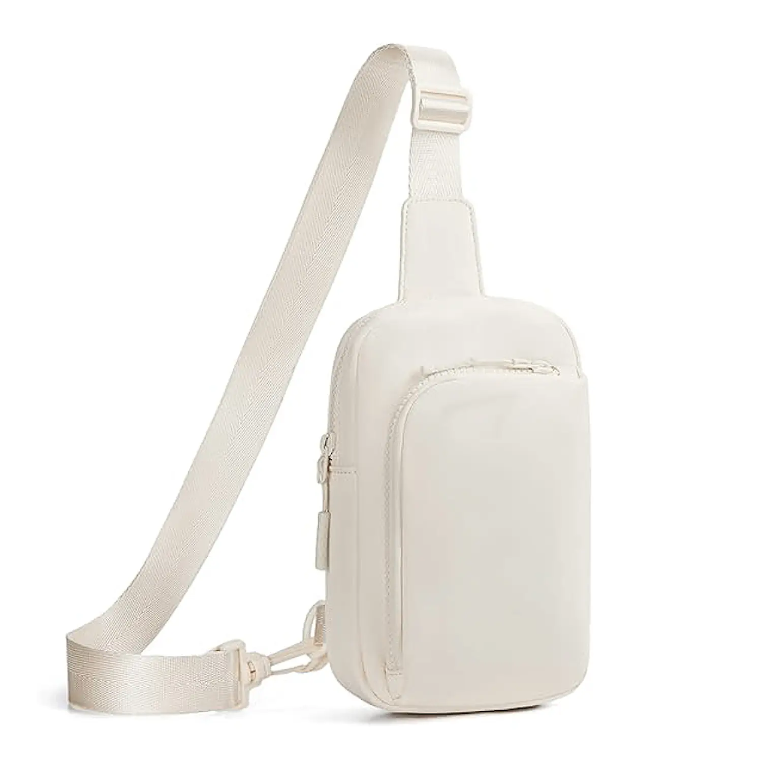 Black Polyester Crossbody Bag for Men Women Waterproof Sports