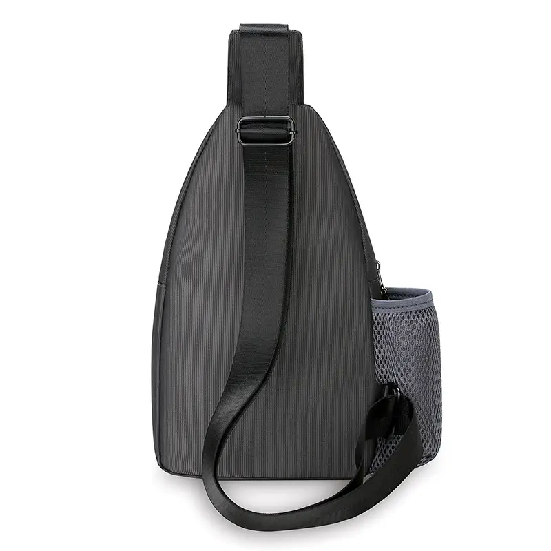 Men's Waterproof Crossbody Bag Black Ultra-light - Image 7