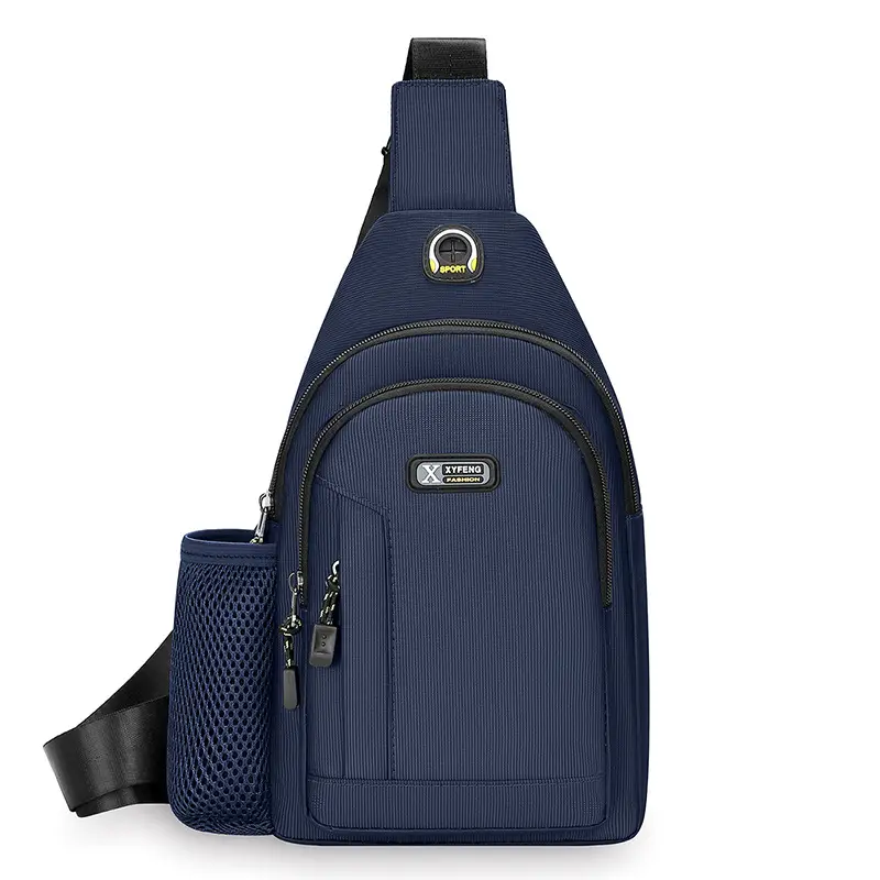 Men's Waterproof Crossbody Bag Black Ultra-light - Image 3