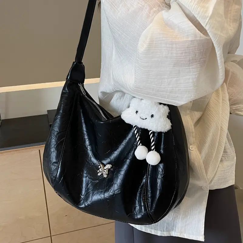 White Cat Decor Shoulder Bag for Women Summer 2024 - Image 7