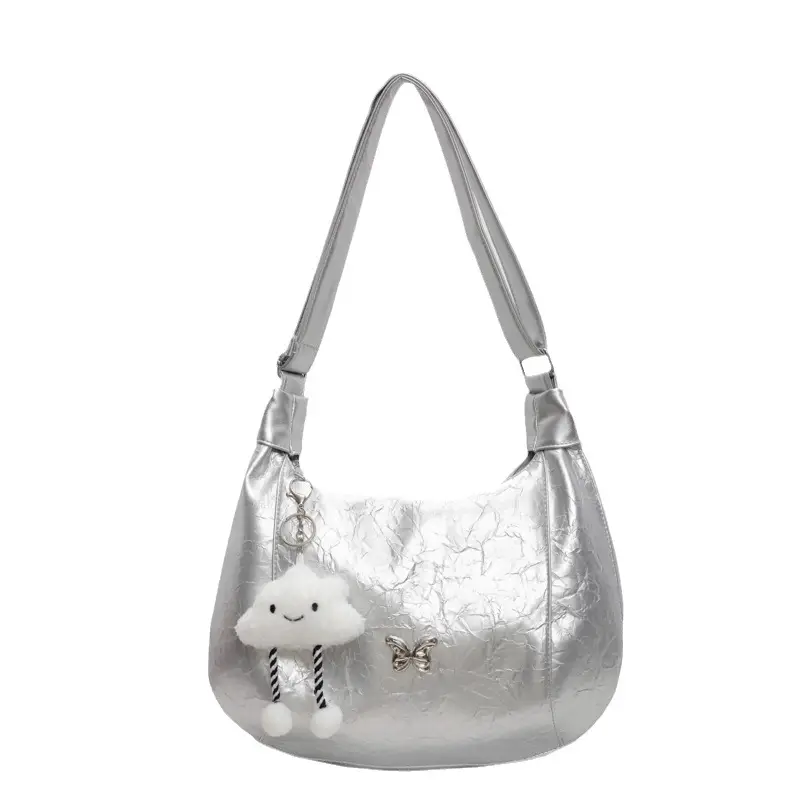 White Cat Decor Shoulder Bag for Women Summer 2024 - Image 10
