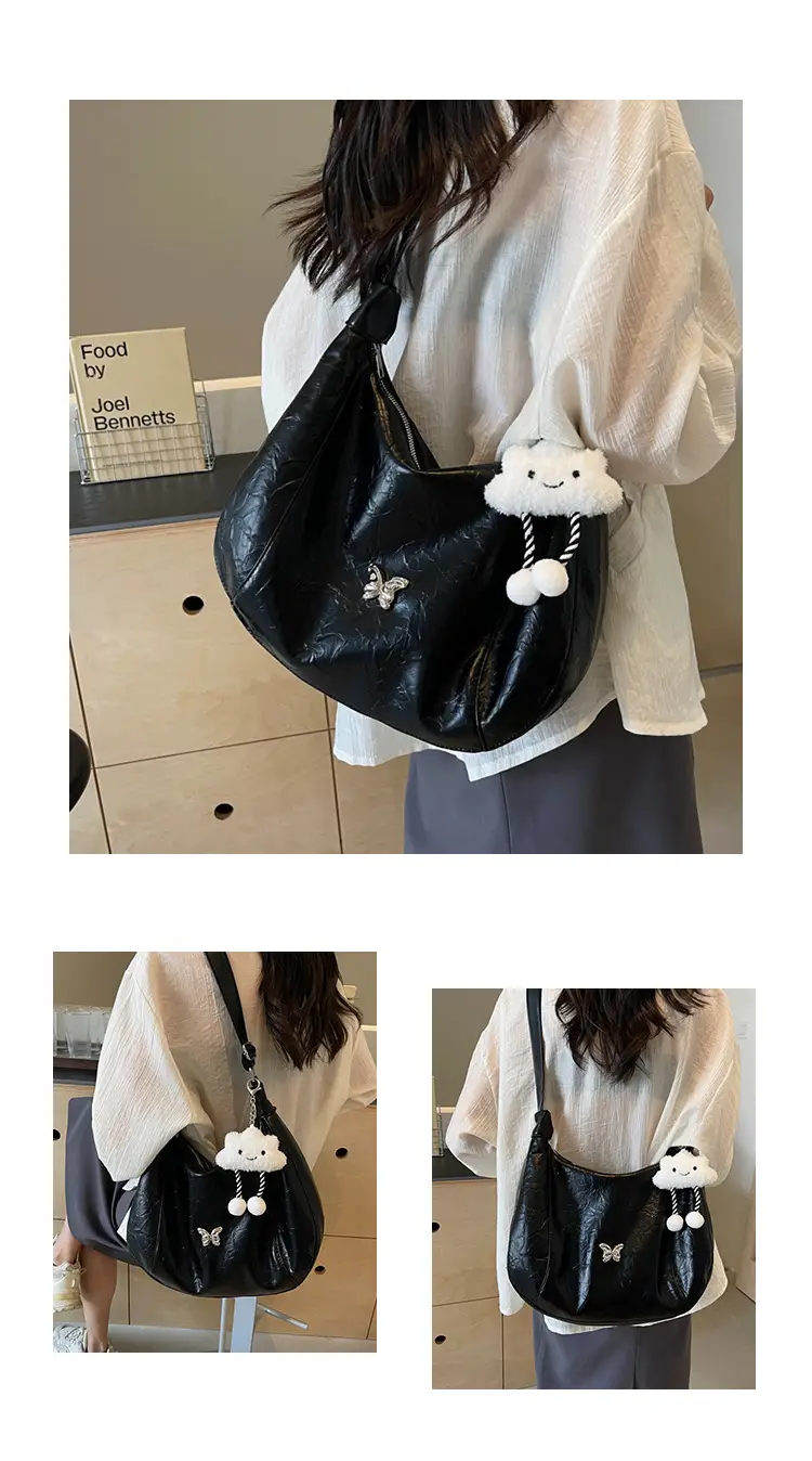 White Cat Decor Shoulder Bag for Women Summer 2024 — feature 10