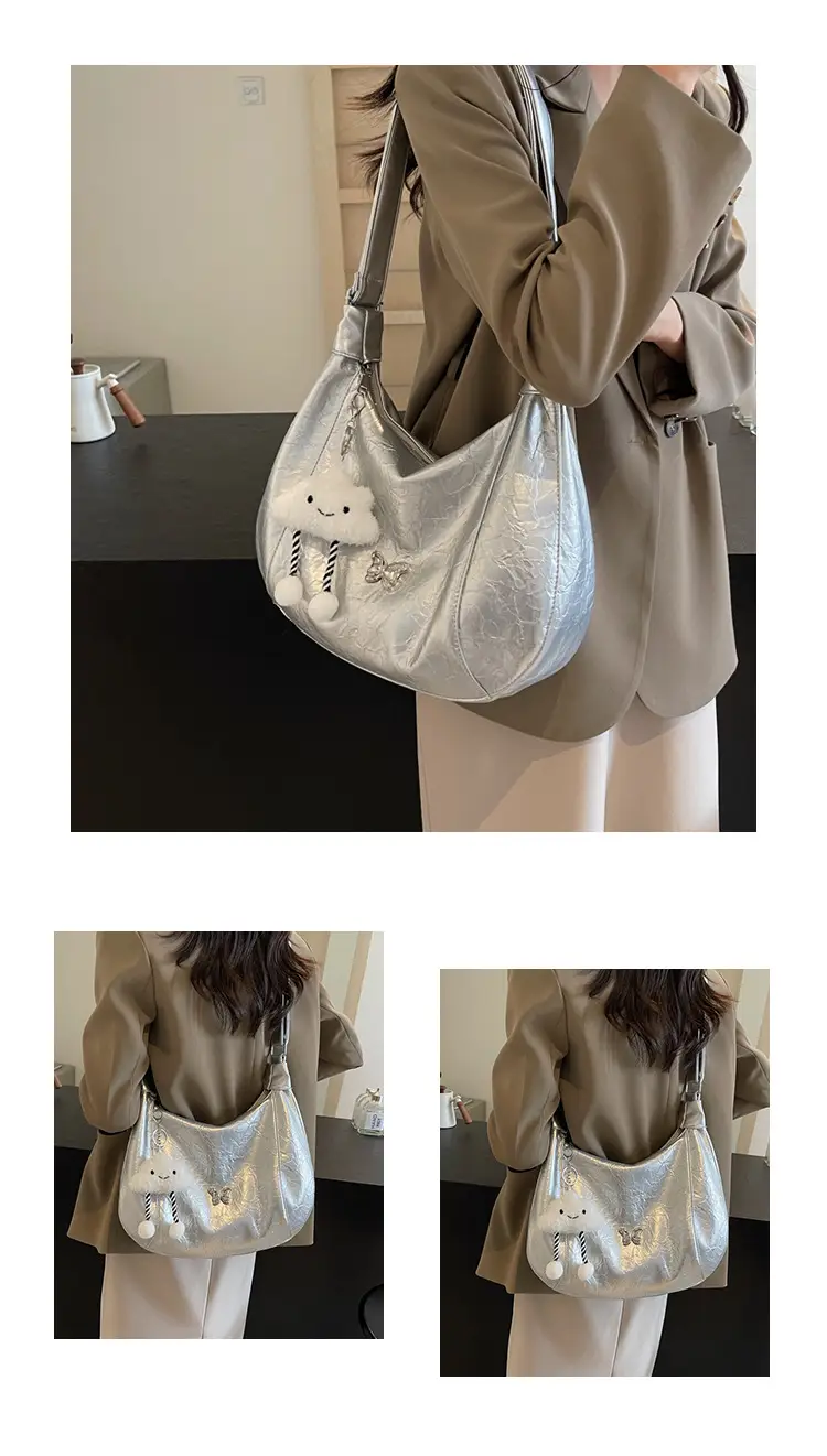 White Cat Decor Shoulder Bag for Women Summer 2024 — feature 12