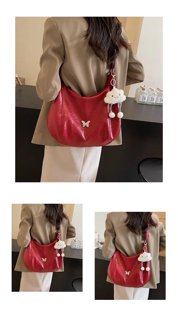 White Cat Decor Shoulder Bag for Women Summer 2024 — feature 13