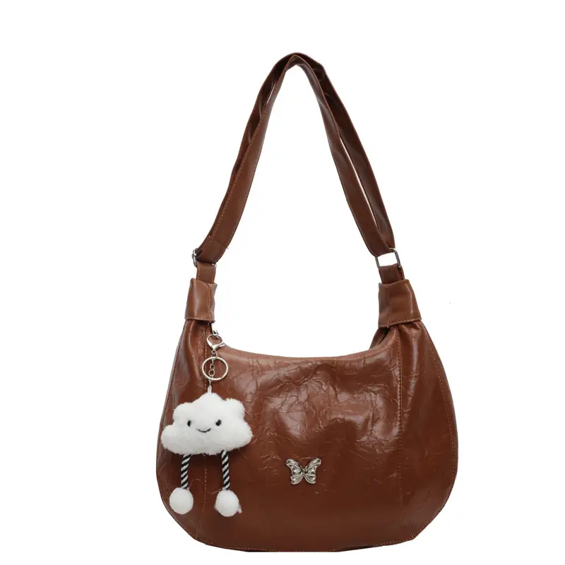 White Cat Decor Shoulder Bag for Women Summer 2024 - Image 5