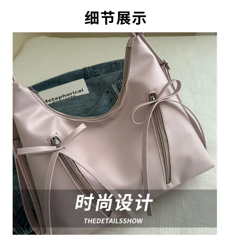 2024 New Style Pink Lace Shoulder Bag for Women — feature 2