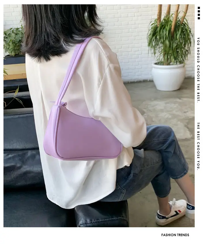 Light Blue Women's Shoulder Bag for Everyday Use — feature 1