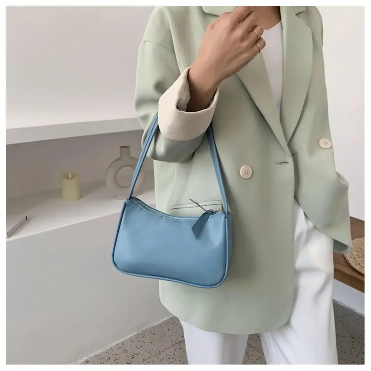 Light Blue Women's Shoulder Bag for Everyday Use — feature 16