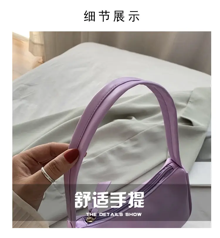 Light Blue Women's Shoulder Bag for Everyday Use — feature 3