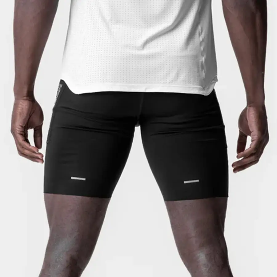 Men's Black Quick-Drying Sports Shorts — feature 15
