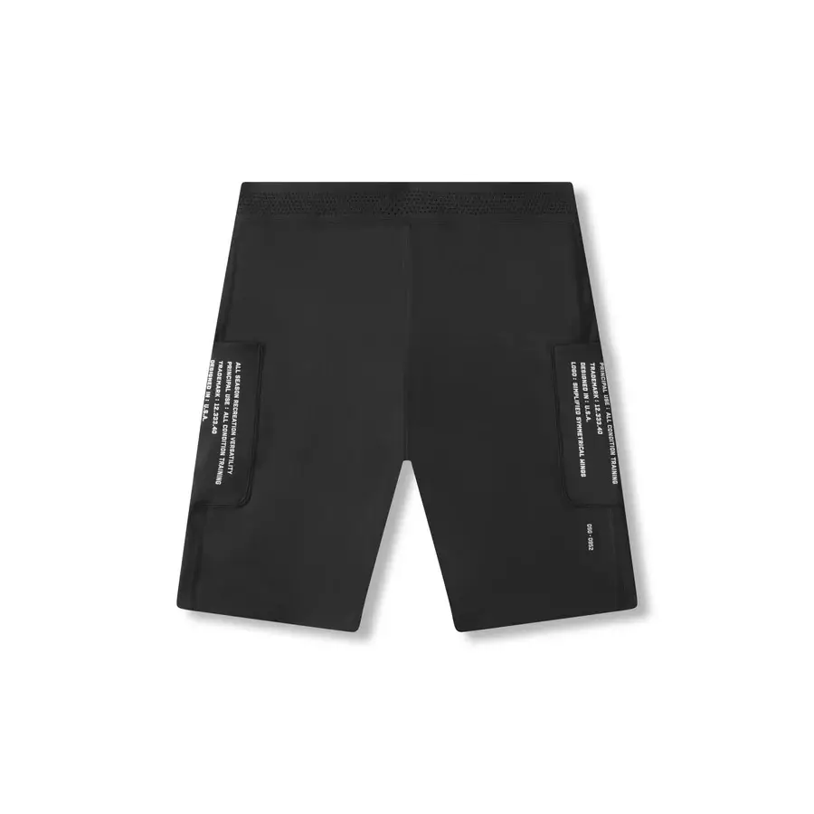 Men's Black Quick-Drying Sports Shorts — feature 24