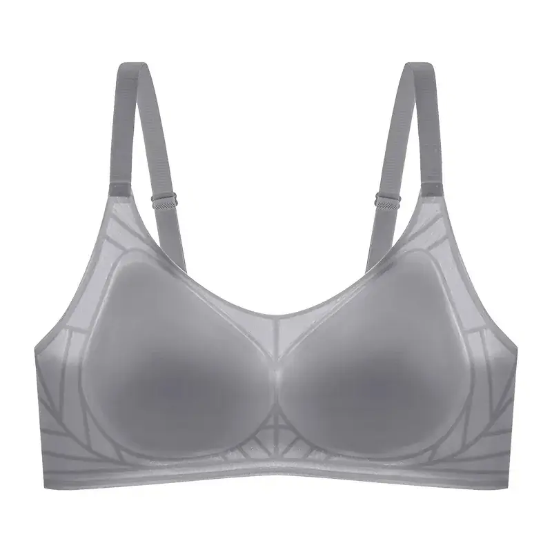 Women's Summer Thin Non-Sagging Steel Ring Bra - Image 3