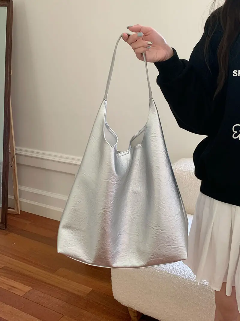 Silver Underarm Bag for Women Summer 2026 - Image 5
