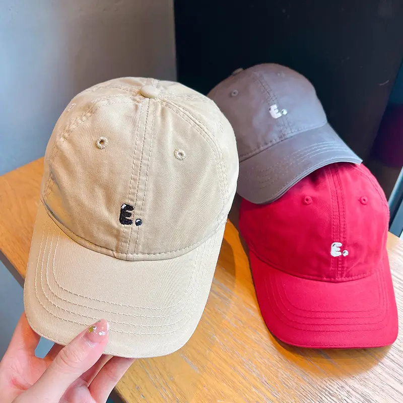 Pink Embroidered Baseball Cap for Boys Girls