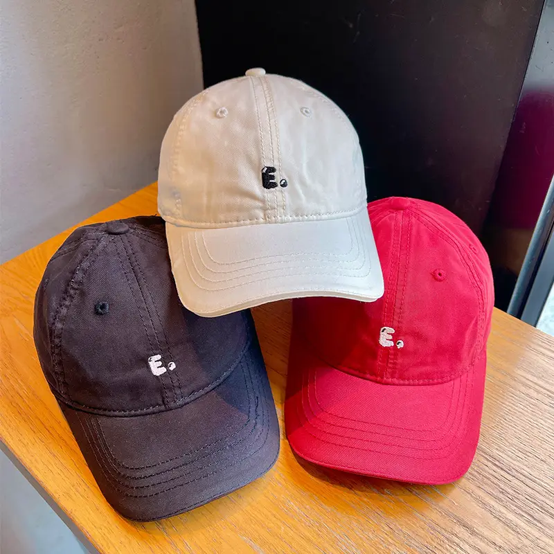Pink Embroidered Baseball Cap for Boys Girls