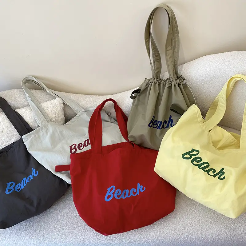 Korean Style Lazy Canvas Shoulder Bag Women - Image 16