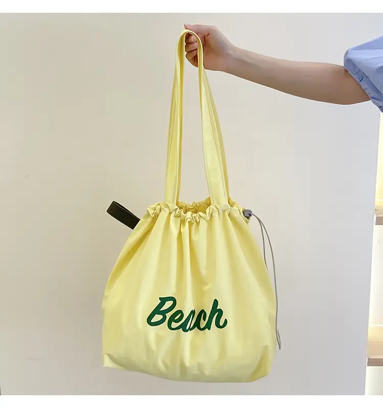 Korean Style Lazy Canvas Shoulder Bag Women — feature 10