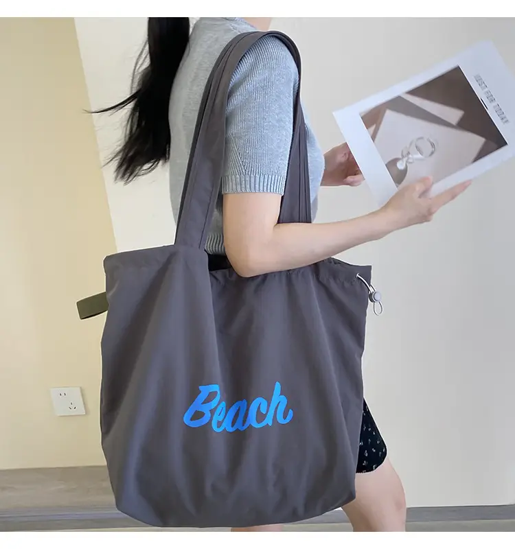 Korean Style Lazy Canvas Shoulder Bag Women — feature 20