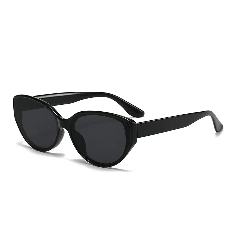 Retro Cat-Eye Sunglasses for Women Brown Anti-UV