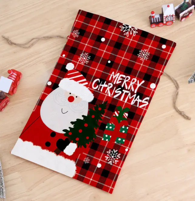 Christmas Candy Bag "Make a Wish" Red Star Design — feature 4