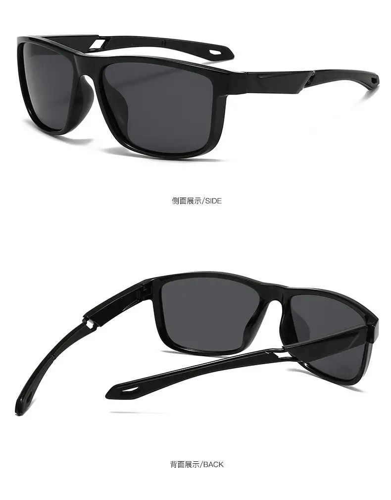 Men Windproof Polarized Sunglasses Yellow Lens — feature 8