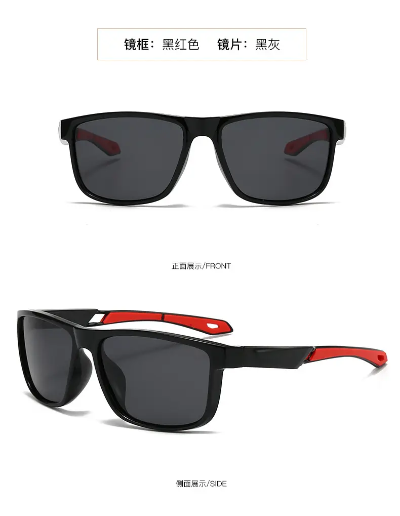 Men Windproof Polarized Sunglasses Yellow Lens — feature 9