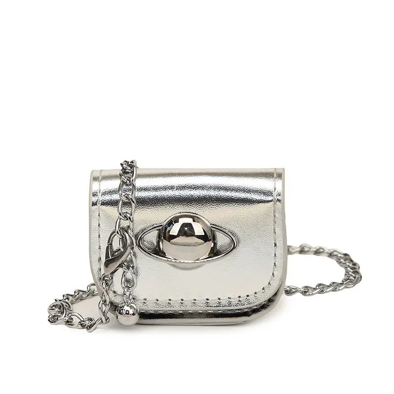 Retro Mini Crossbody Bag Black 2024 Summer - Image 8