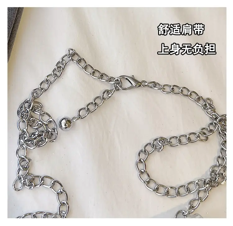 Retro Mini Crossbody Bag Black 2024 Summer — feature 4