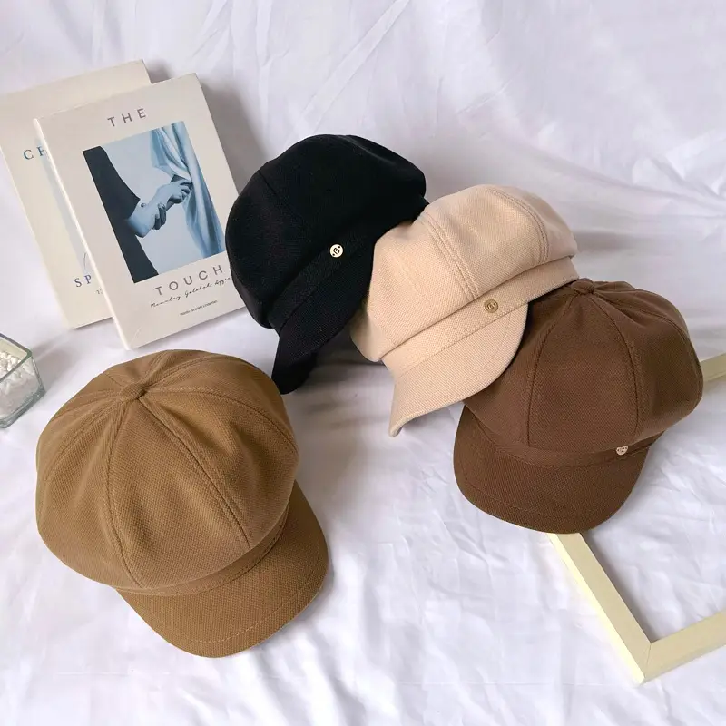 Japanese Vintage Clouds Cap for Girls Autumn Winter - Image 6