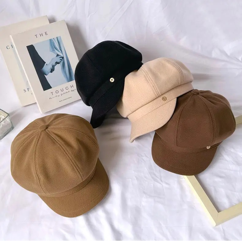 Japanese Vintage Clouds Cap for Girls Autumn Winter — feature 3